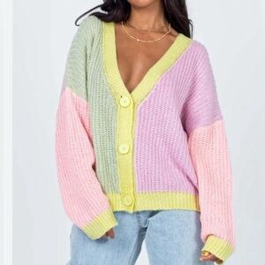 Princess Polly Multi colored sweater
